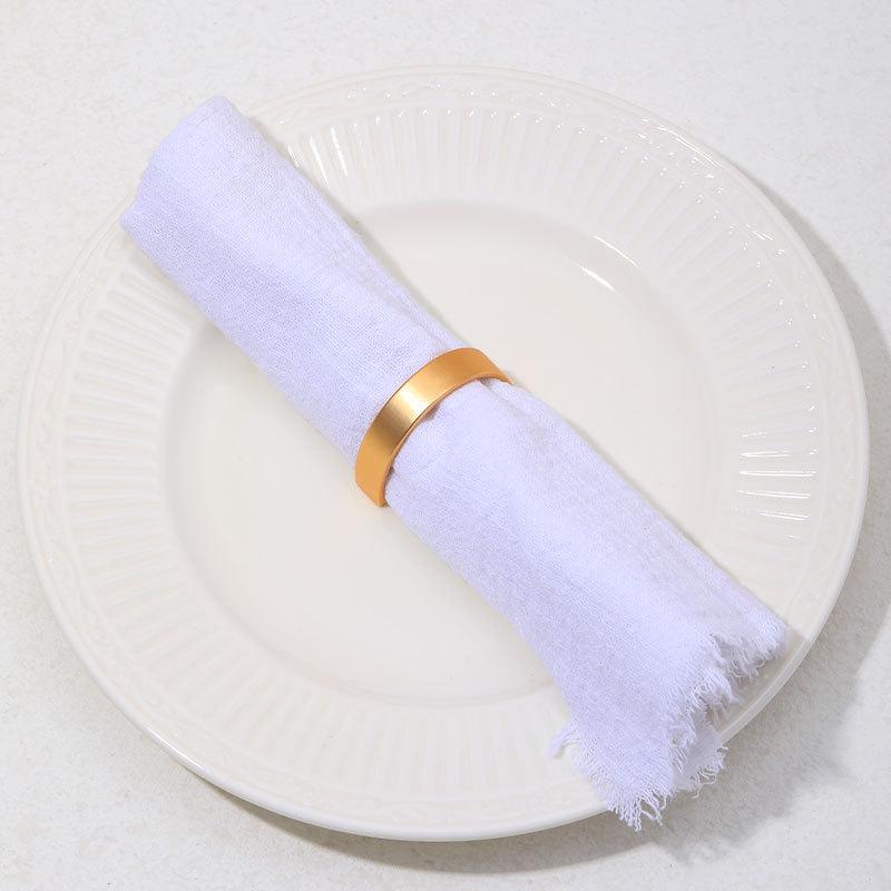ナプキンリング ナプキンホルダー 留め具 半円 テーブル装飾 結婚式