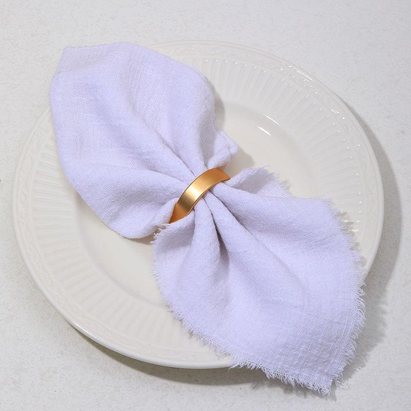 ナプキンリング ナプキンホルダー 留め具 半円 テーブル装飾 結婚式