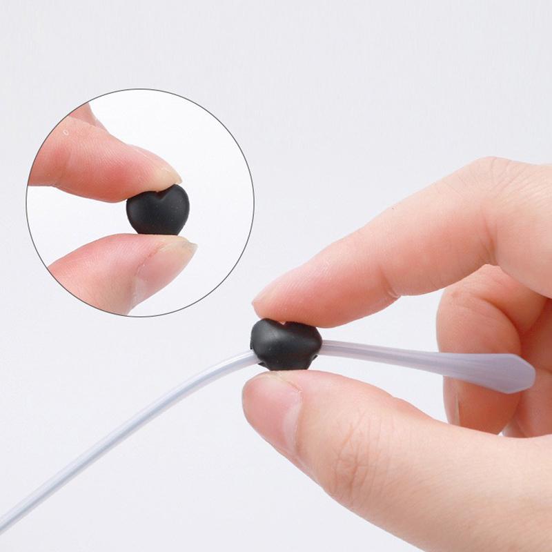 plusnao（プラスナオ） メガネストッパー 同色2ペアセット 2組 4個