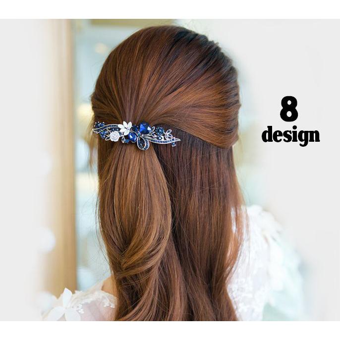 バレッタ レディース ヘアアクセサリー 髪留め ヘア留め 髪飾り ヘア飾り フェイクパール ラインストーン ビジュー 花 バラ 薔薇 ビンテージ風 古 Zak プラスナオyahoo 店 通販 Yahoo ショッピング