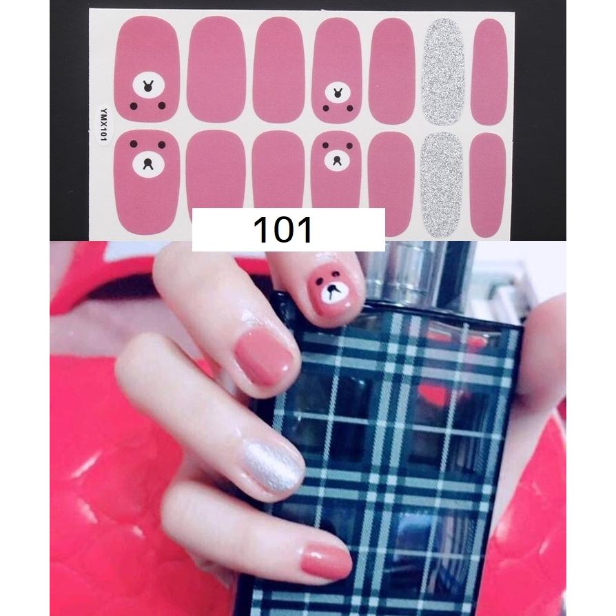 今ダケ送料無料 ネイルアートシール レディース ネイルステッカー 女性 1シート 単品 セルフネイル マニキュアシール 花柄 クリスマス 可愛い キラキラ クマ チェ Riosmauricio Com