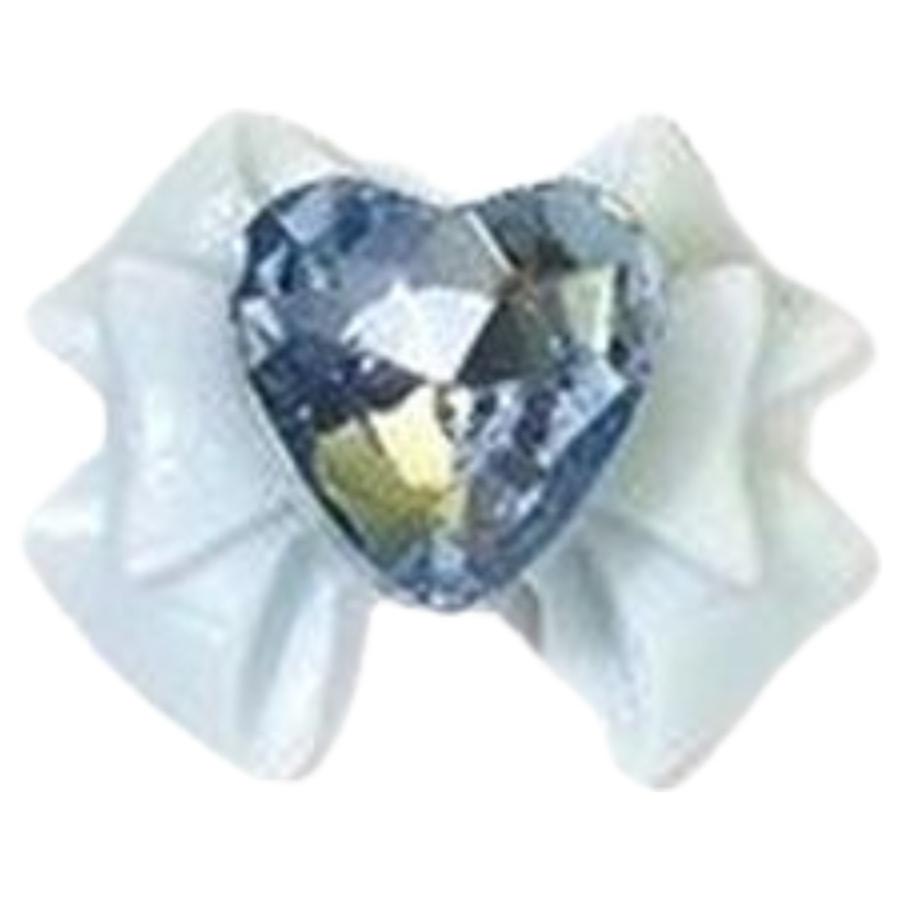 ネイルパーツ 10個セット リボン 3Dアート 3D ハート ラインストーン