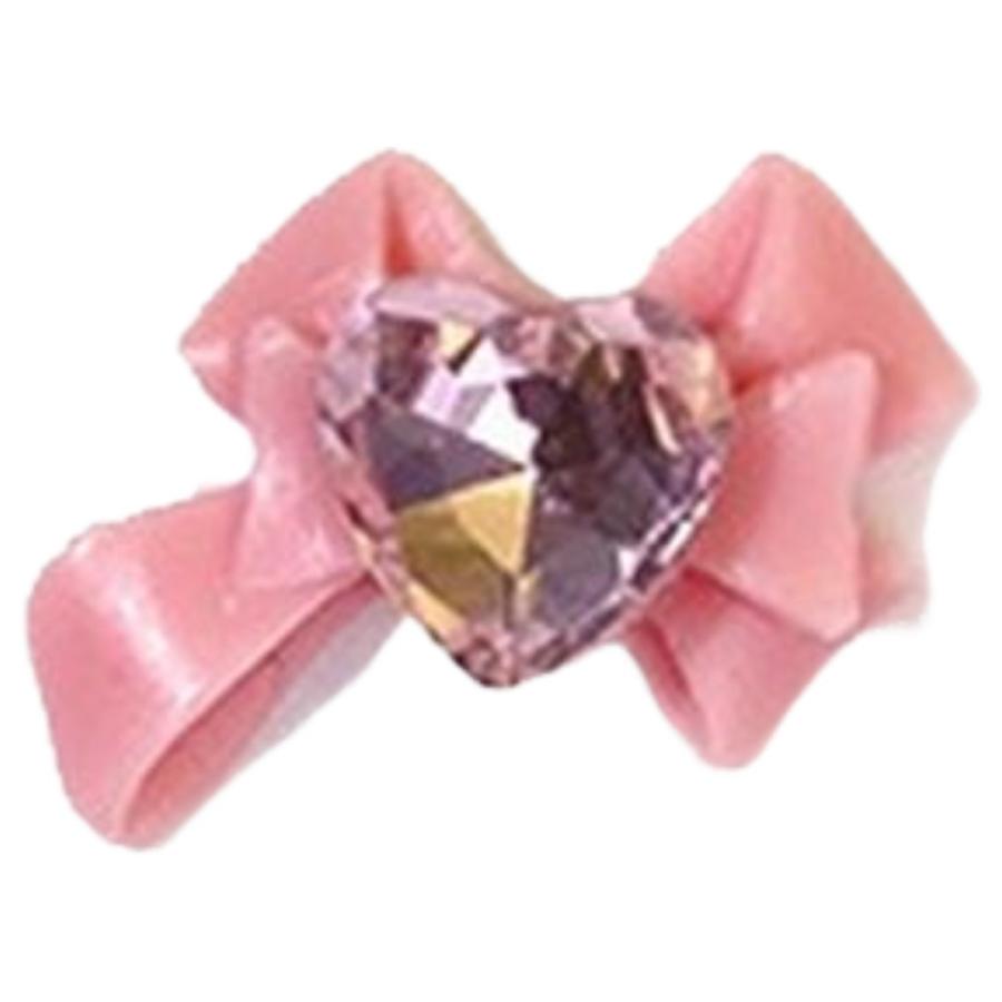 3dネイルパーツ バレンタイン ハート リボン 誕生日 ネイルパーツ ネイルパーツ 10個セット リボン 3Dアート 3D ハート ライン