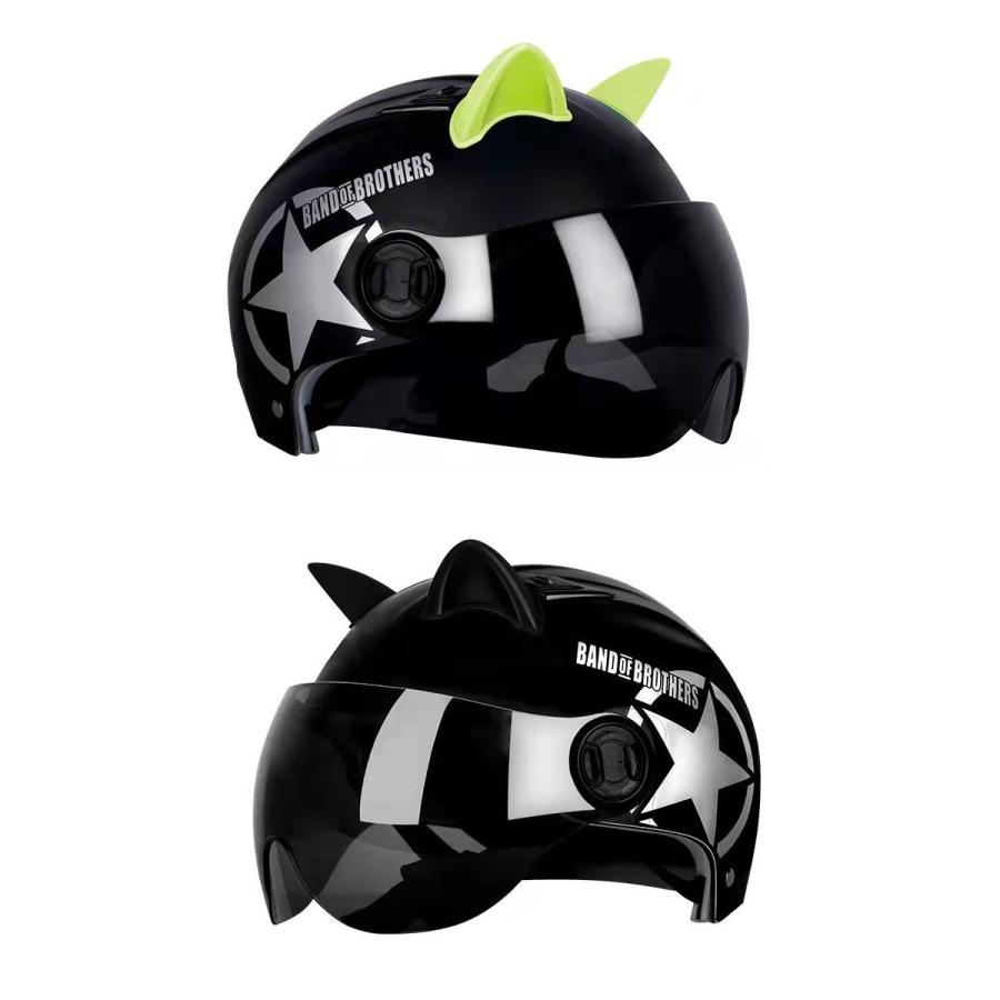 ヘルメット用アクセサリー 猫耳 ねこの耳 シール取り付け ヘルメット用アクセサリー 猫耳 ねこの耳 シール取り付け