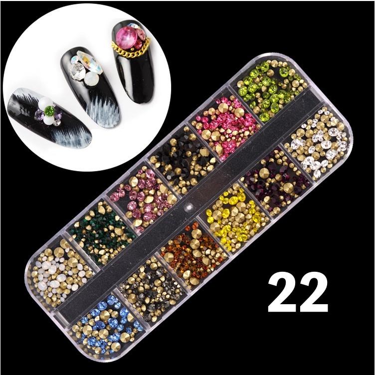 ネイルパーツセット アクセサリーパーツ メタリックパーツ