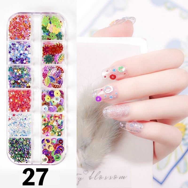 ネイルパーツセット アクセサリーパーツ メタリックパーツ
