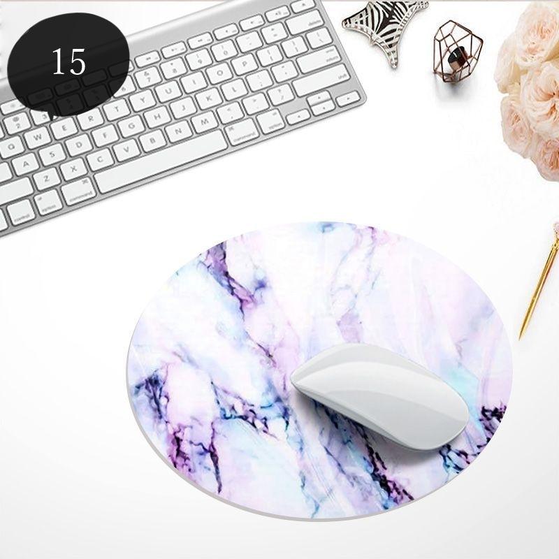 マウスパッド PC関連雑貨 パソコン関連雑貨 丸形 ラウンド型 総柄