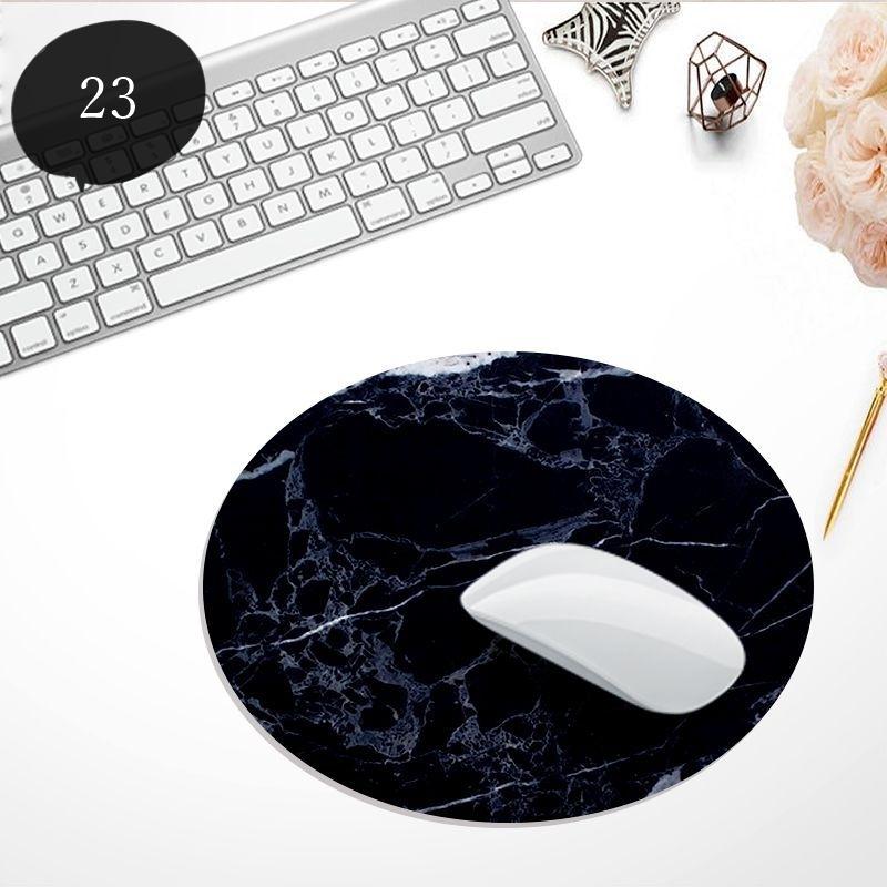 マウスパッド PC関連雑貨 パソコン関連雑貨 丸形 ラウンド型 総柄