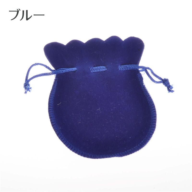 plusnao（プラスナオ） アクセサリーポーチ 単品 巾着袋 単色 無地
