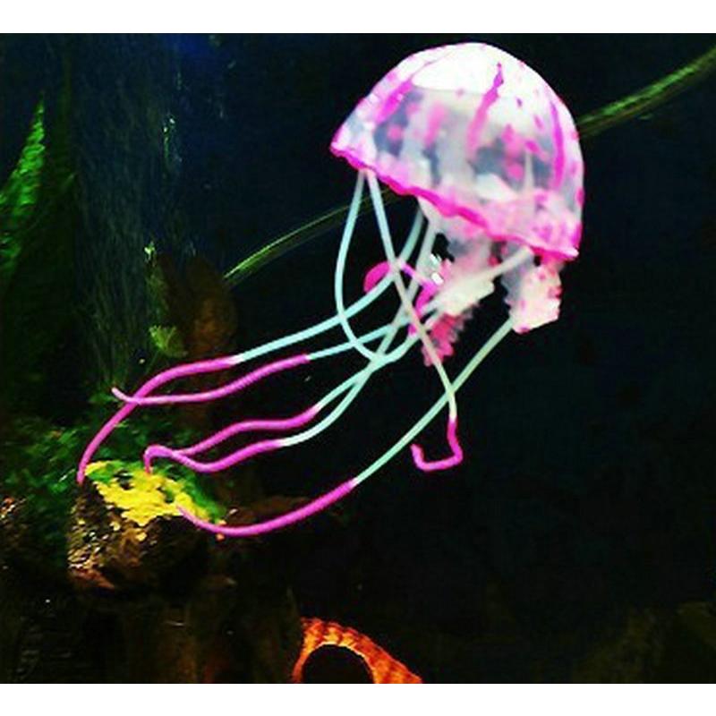 人工クラゲ 水槽レイアウト アクアリウム 水槽米内アクセサリー