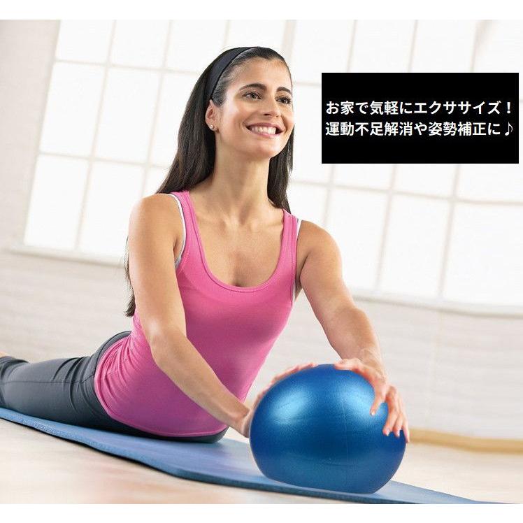 バランスボール エクササイズボール 25cm 体幹トレーリング ダイエット