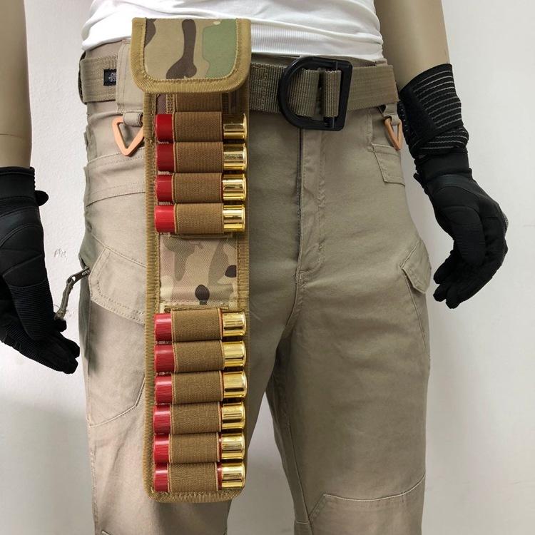 ショットシェルポーチ シェルホルダー シェルケース 16本収納 サバゲー