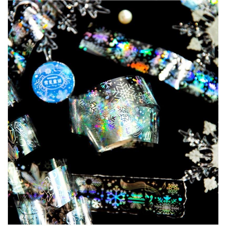 ガラフル　透明テープ・マスキングテープ WEARING SHOES GHOST クリアマスキングテープ<colorful> WG-005