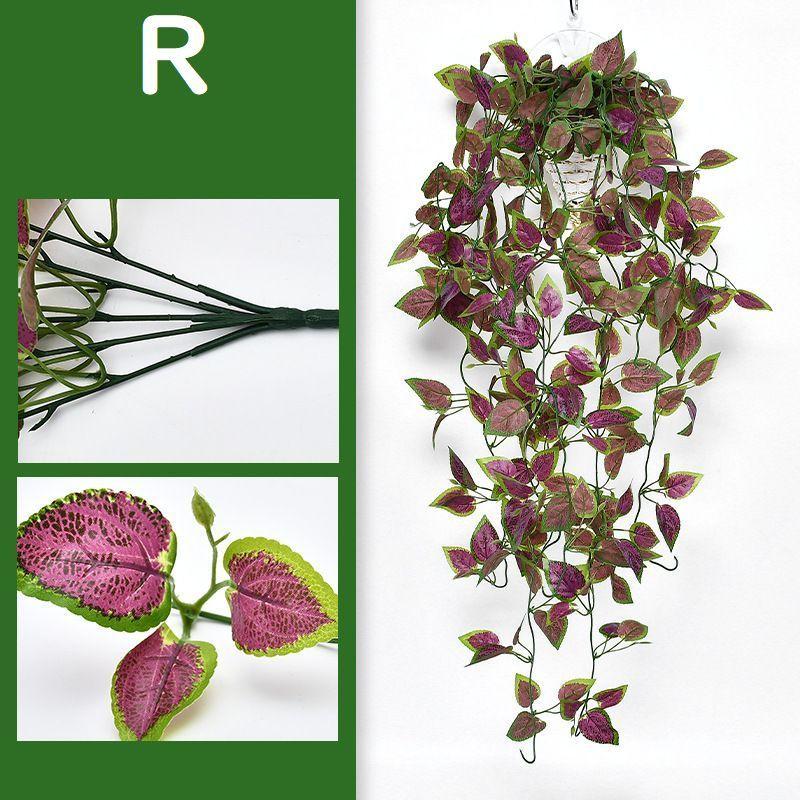 フェイクグリーン 人工観葉植物 造花 緑 藤 つる 壁掛け 枯れない