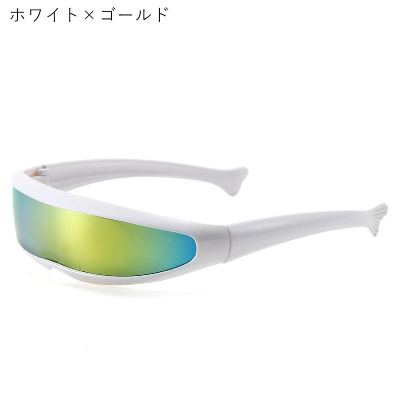 plusnao スポーツサングラス ラップアラウンドサングラス