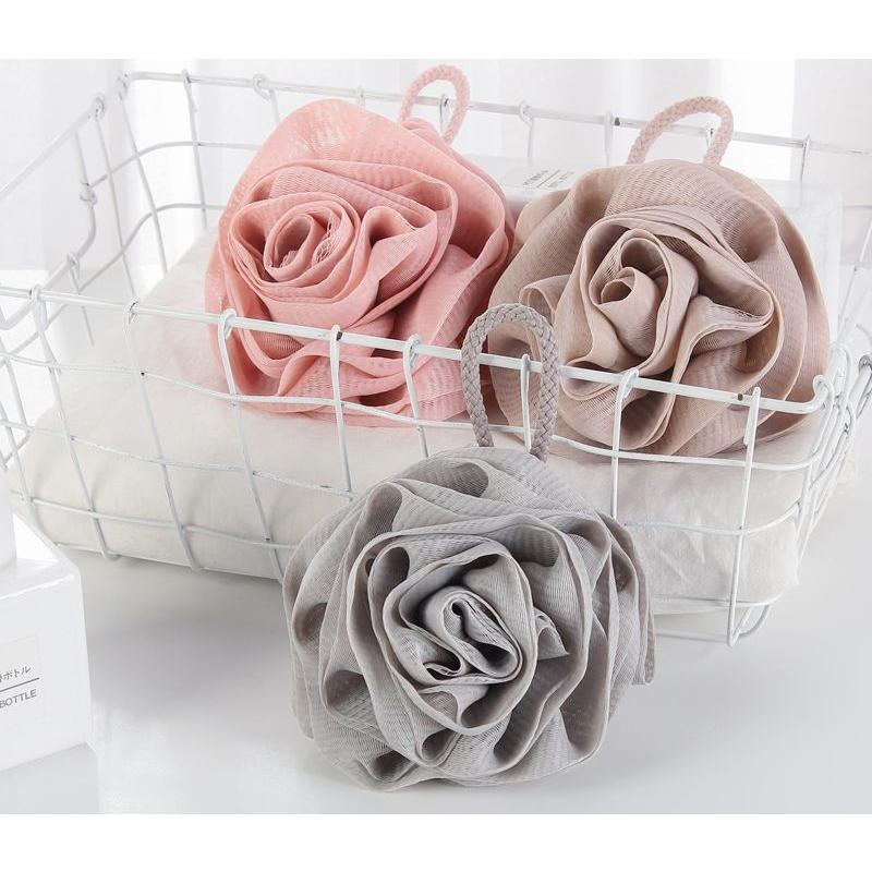 ボディスポンジ バススポンジ バス用品 入浴グッズ バスグッズ 花型