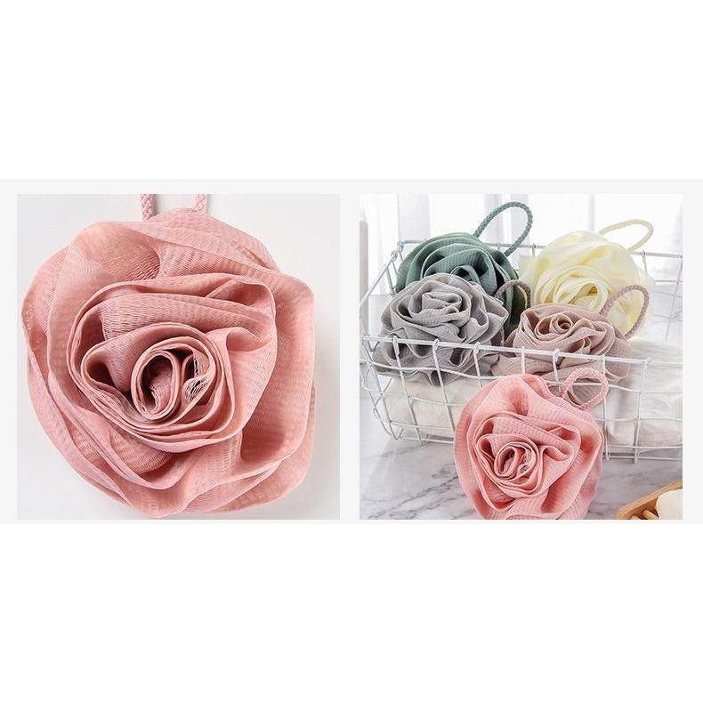 ボディスポンジ バススポンジ バス用品 入浴グッズ バスグッズ 花型