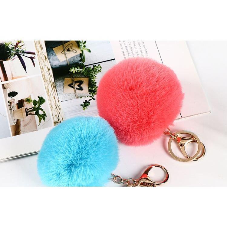 パネル-バッグチャーム ファーチャーム レディース •女の子 ポンポン