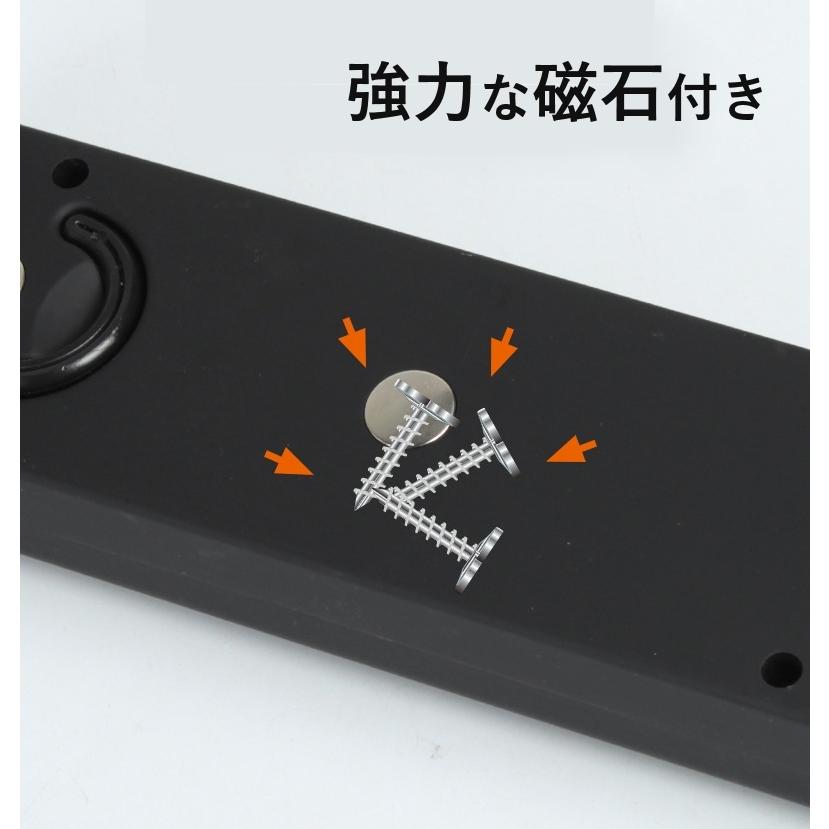 充電式ワークライト LED 内蔵バッテリー 強力フック 懐中電灯 緊急時にも WORK LIGHT ワークライト led作業灯 Mサイズ 2個セット 懐中電灯