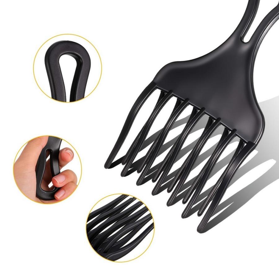 アフロコーム パーマコーム ヘアブラシ クシ 櫛 ハンドコーム アフロ