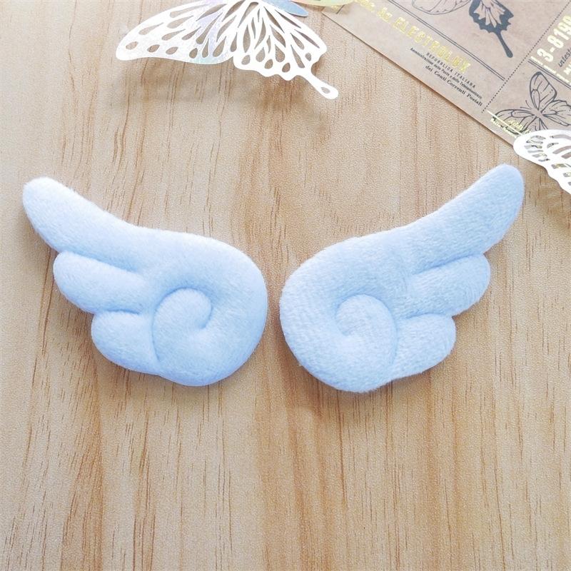 天使の羽モチーフ 10組セット ハンドクラフト用品 材料 手芸 クラフト