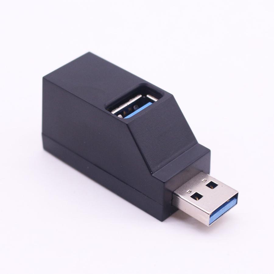 USBハブ 単品 USB3.0 USB2.0 コンボハブ 直挿し 3ポート バスパワー USBポート拡張 高速データ転送 軽量 超小型 携帯 ...
