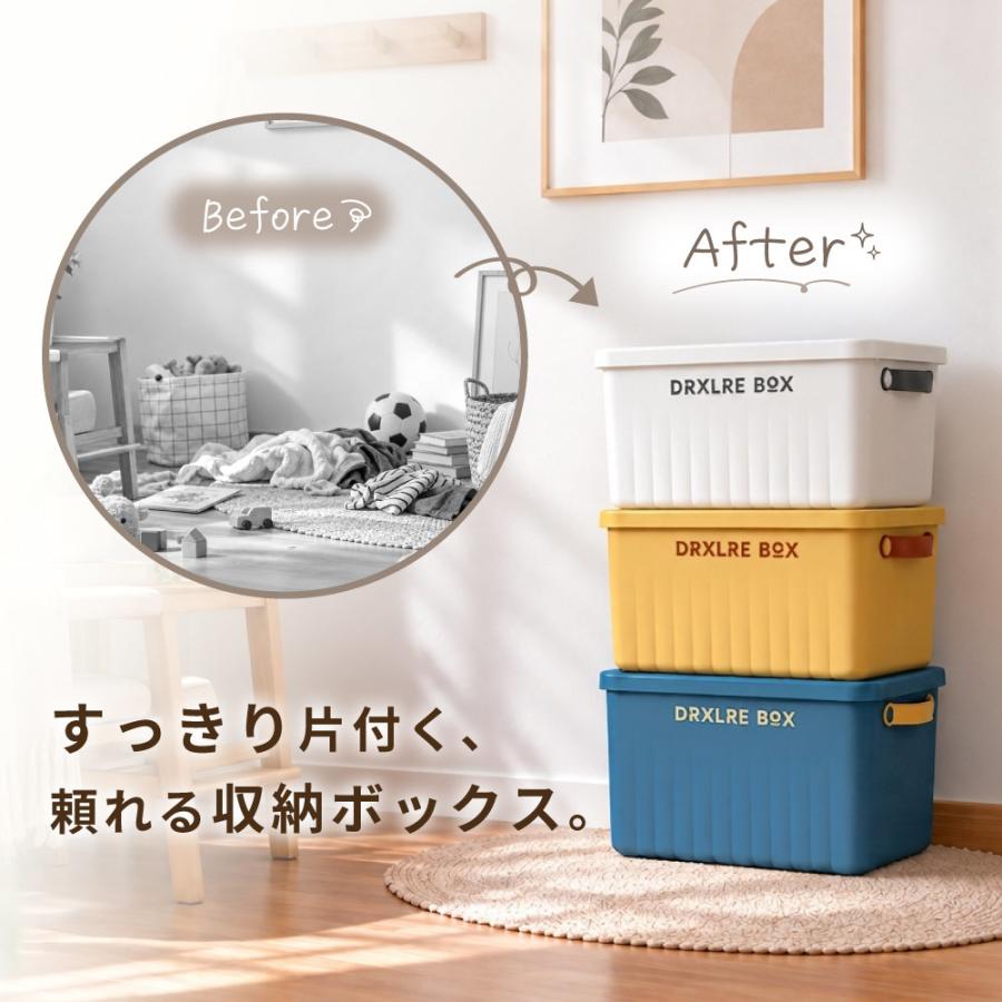 収納ボックス 収納ケース XLサイズ 大容量 蓋 ふた付き 積み重ね 衣装