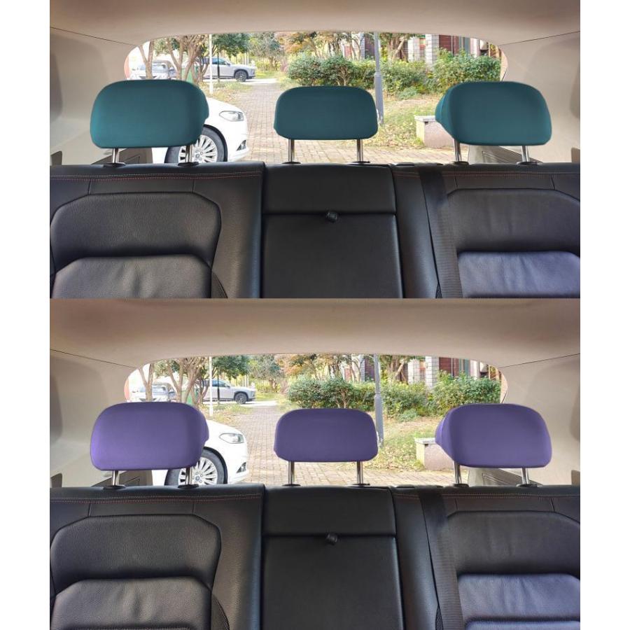 ヘッドレストカバー 単品 ヘッドレスト シートカバー 車用 カー