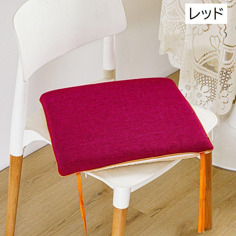 クッション かわいい 子供用 チェア パッド 椅子用 座布団 シートクッション ダイニング 椅子 パット 滑り止め 低反発 ふわふわ もちもち 子供 子ども 車 カー シート 痛くない 柔らかい おしゃれ ピンク グレー 水色 Fab 160 P レディースブランドｌa Cerise 星条旗