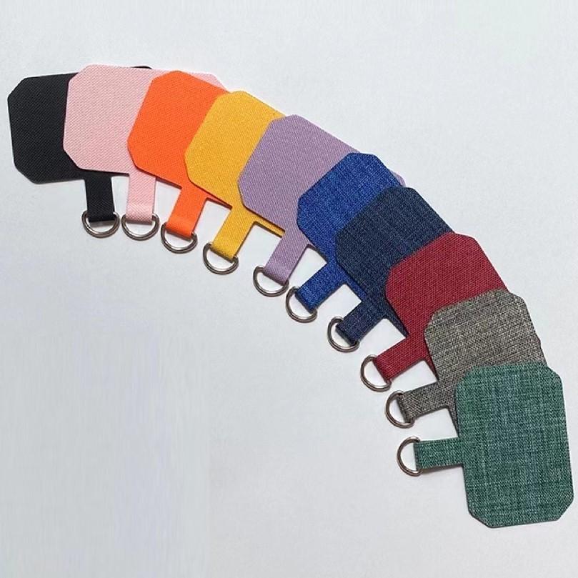 ショルダーストラップホルダー スマホショルダー 挟むだけ Dカン付き