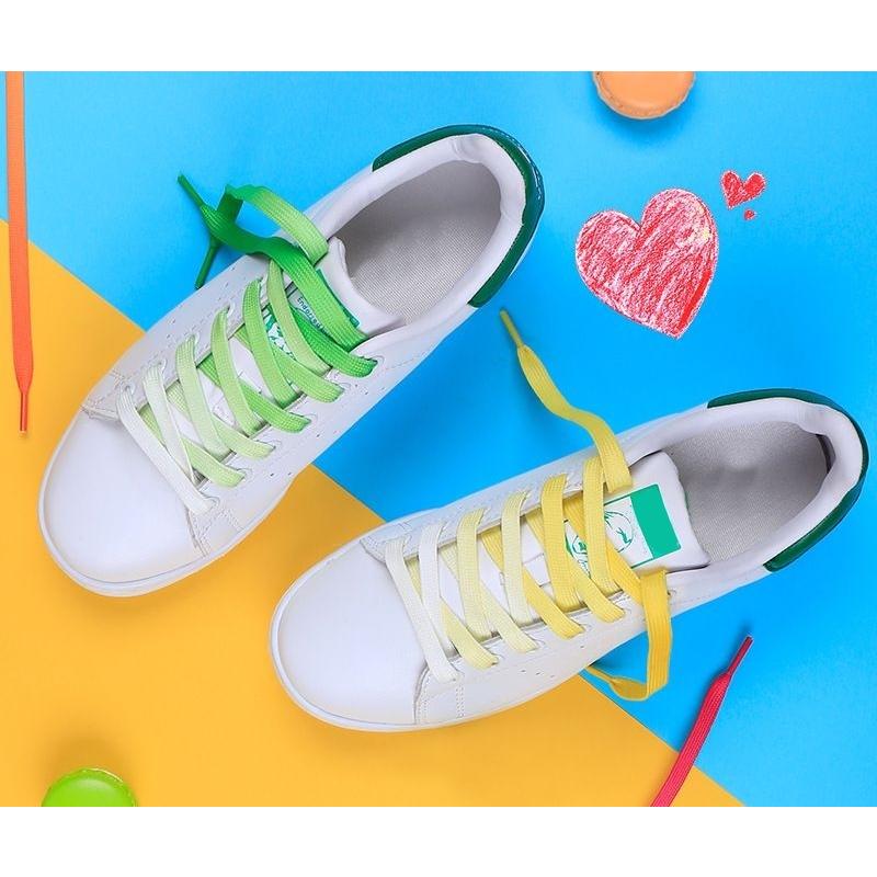 plusnao（プラスナオ） 靴紐 靴ひも 平型 平紐 付け替え用 2本セット 1