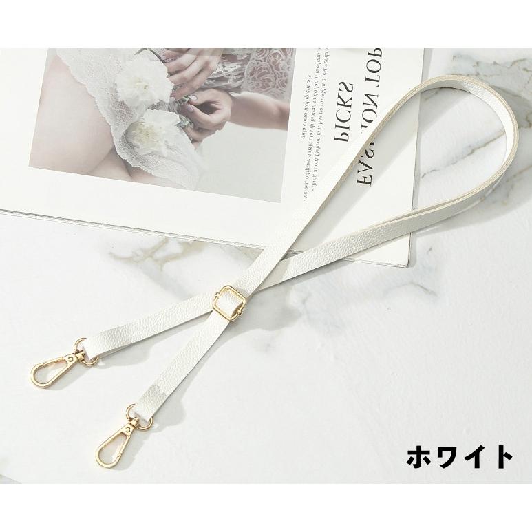 ショルダーストラップ付きバッグ(白) Amazon | [VEAGIA] ショルダースト ショルダーストラップ バッグ用