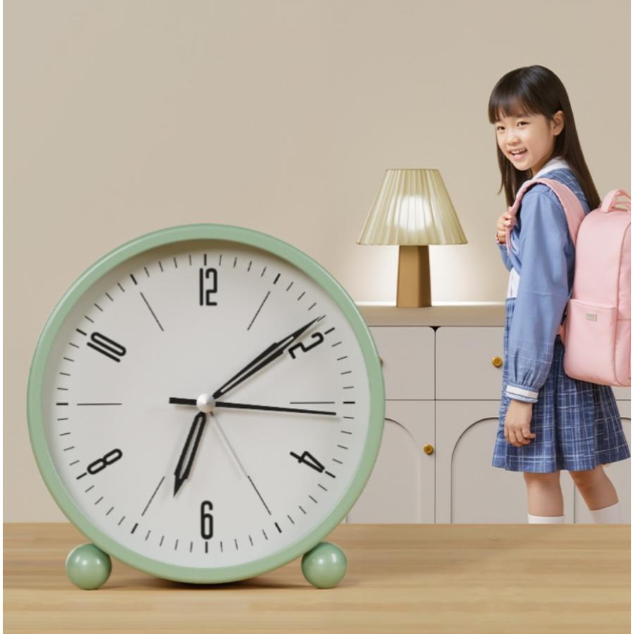 plusnao（プラスナオ） 目覚まし時計 ライト 照明 置時計 卓上 連続