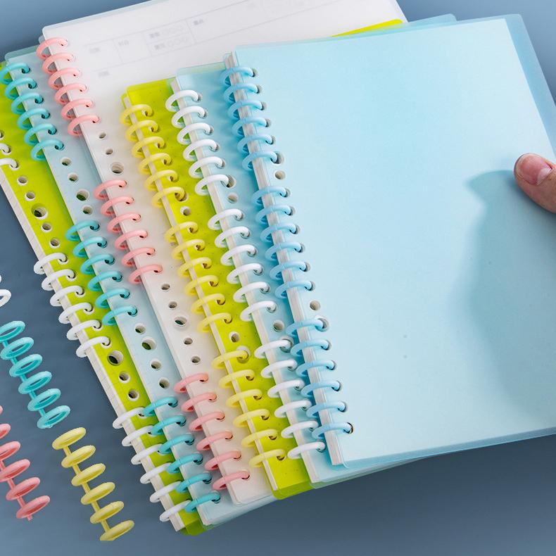 plusnao（プラスナオ） ルーズリーフリング バインダーリング 10個