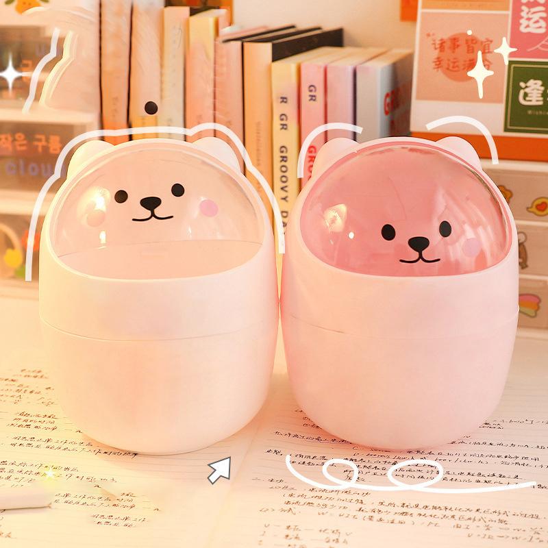 卓上ゴミ箱 ごみ箱 ダストボックス 蓋つき フタ付き コンパクト 小型