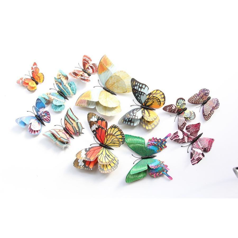 3d 立体 蝶 ウォールステッカー 壁紙シール バタフライ ウォールデコレーション 壁面装飾 ルームデコレーション 壁装飾 チョウチョウ ちょうちょう 新作 大人気