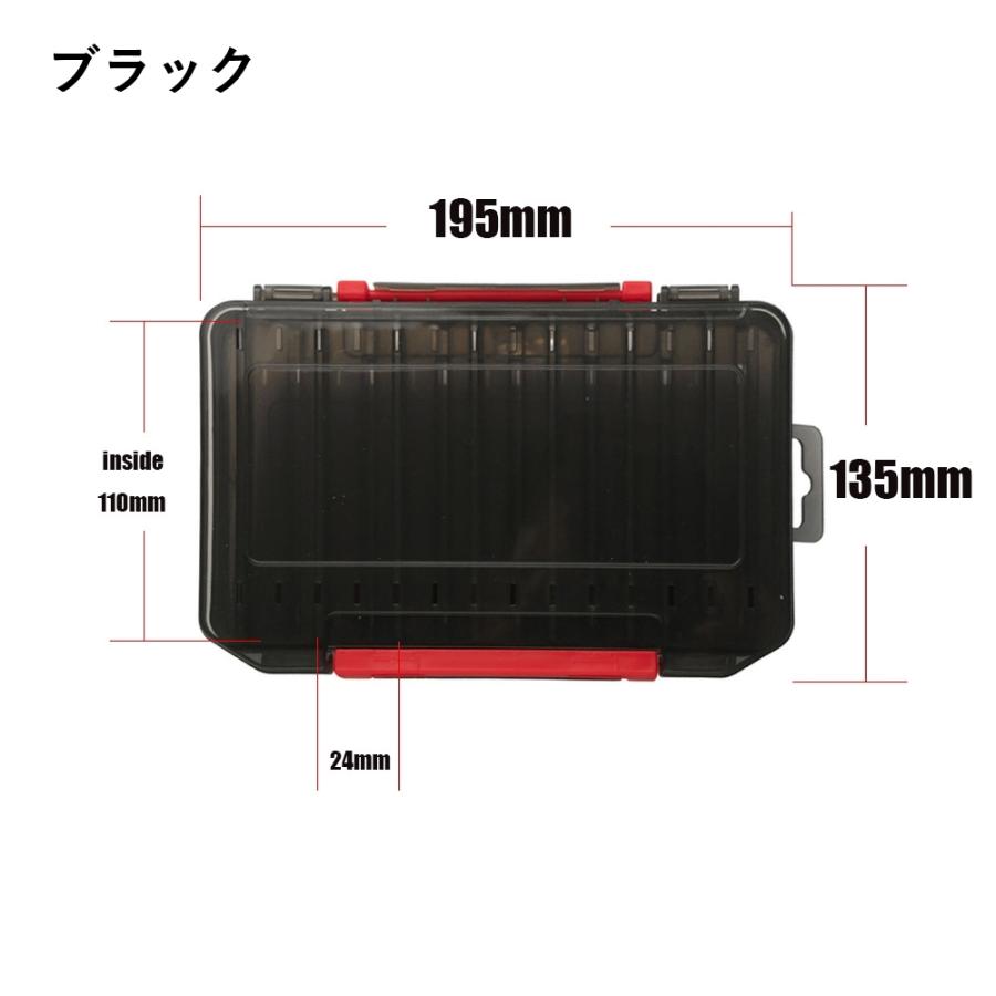 plusnao（プラスナオ） ルアーケース フライケース 14マス 両面収納