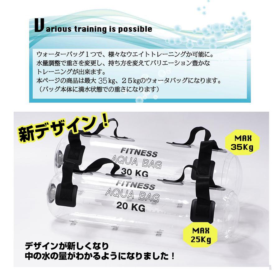 ウォーターバッグ ウォーターバック 重さ20kg 30kg 体幹トレーニング
