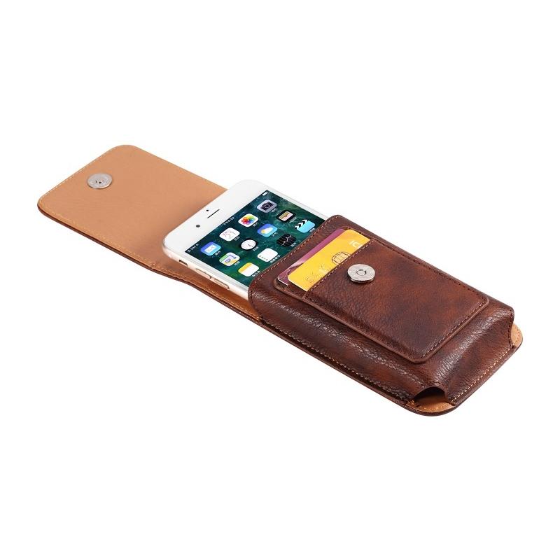 スマホケース ベルトポーチ スマホポーチ ウエストポーチ型 縦型