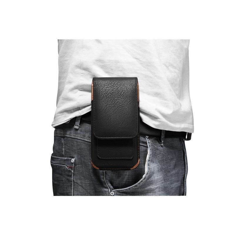 スマホケース ベルトポーチ スマホポーチ ウエストポーチ型 縦型