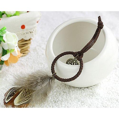 plusnao ドリームキャッチャー キーホルダー風 幸運アイテム