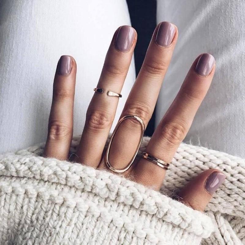 指輪 リング レディース アクセサリー 4個セット ゴールドカラー デザインリング ファランジリング 楕円 シンプル ジュエリー おしゃれ 女性用 婦 プラスナオ Paypayモール店 通販 Paypayモール