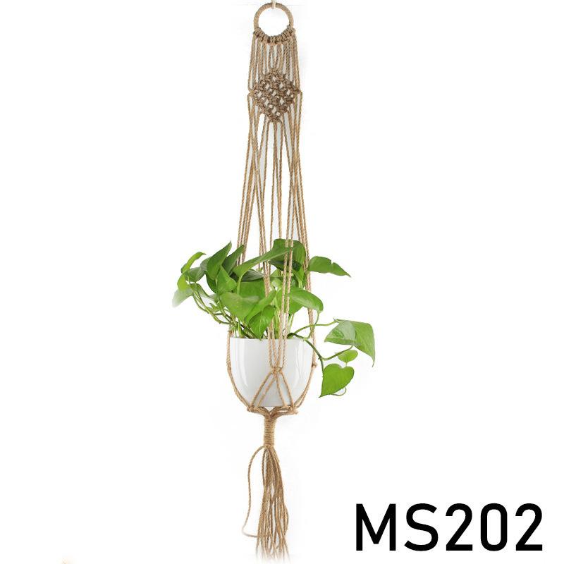 品質一番の プラントハンガー ハンギングプランター 植物ハンガーネット 吊り下げ式 インテリア雑貨 ガーデニング用品 縄 ロープ マクラメ編み おしゃれ ナチュラ900円 Aynaelda Com