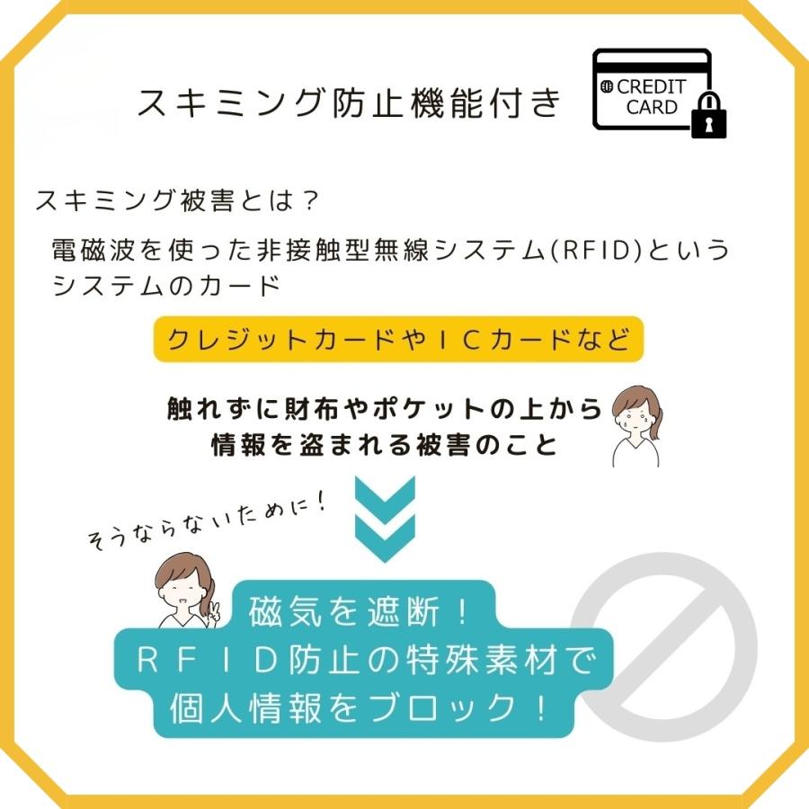 クレジットカードケース カード入れ カードホルダー 26枚収納 RFID スキミング防止 手帳型 レディース メンズ レザー調 無地 シンプル カード | plusnao | 14
