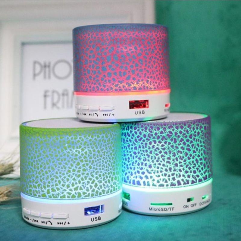 ワイヤレスミニスピーカー Bluetoothスピーカー ワイヤレススピーカー スピーカー コンパクト Led 光る ライト 綺麗 お洒落 Pc スマー プラスナオ Paypayモール店 通販 Paypayモール