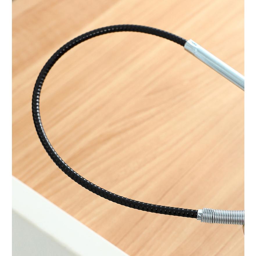 plusnao パイプクリーナー パイプブラシ 4本爪 ワイヤー 60cm