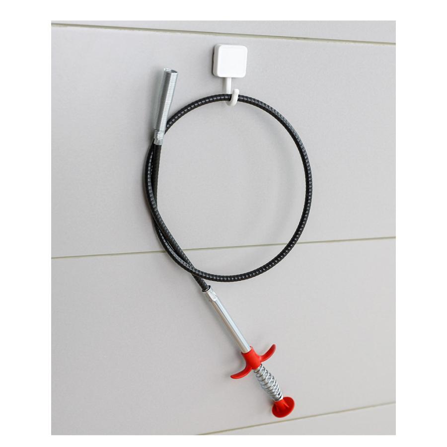 plusnao パイプクリーナー パイプブラシ 4本爪 ワイヤー 60cm 90cm