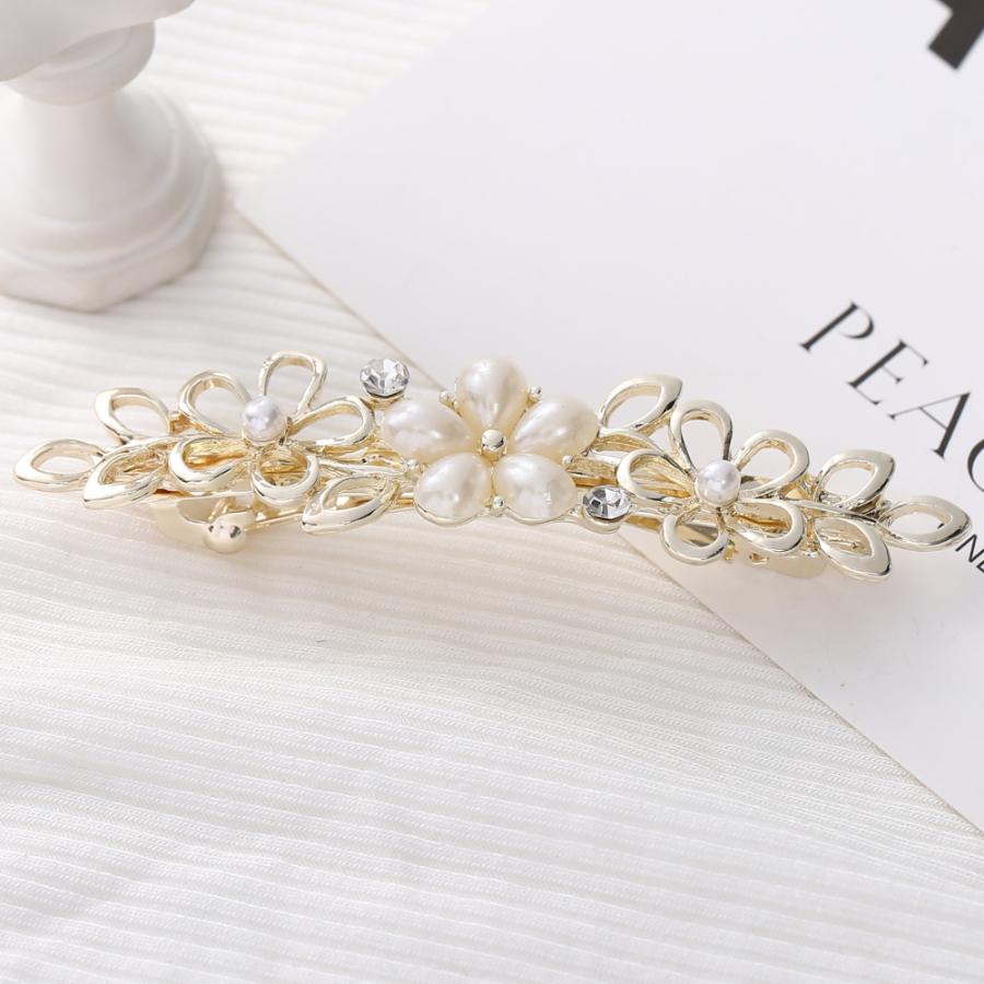 plusnao バレッタ ヘアアクセサリー レディース 花 フラワー plusnao バレッタ ヘアアクセサリー レディース 花 フラワー