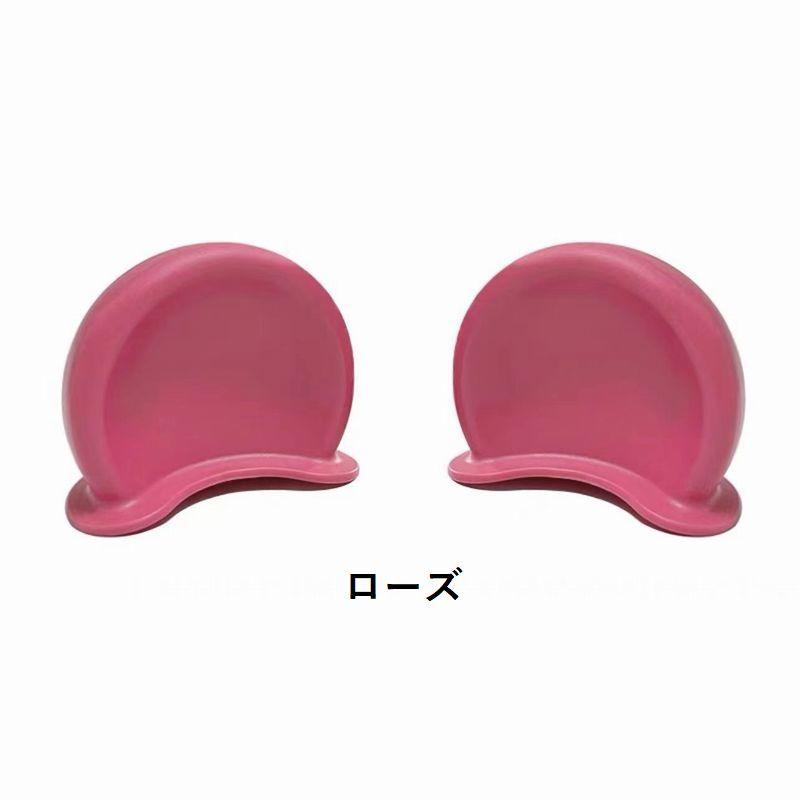 ヘルメット用アクセサリー クマ耳 2個セット ヘルメット飾り バイク
