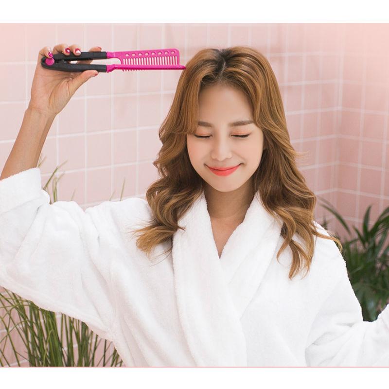ストレートヘアコーム レディース ヘアケア用品 コーム ピンク ブルー